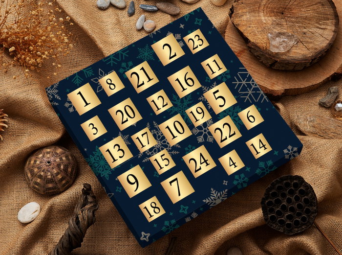 Heliophilia Silver Advent Calendar Gold Mix de Charms de Plata 925
